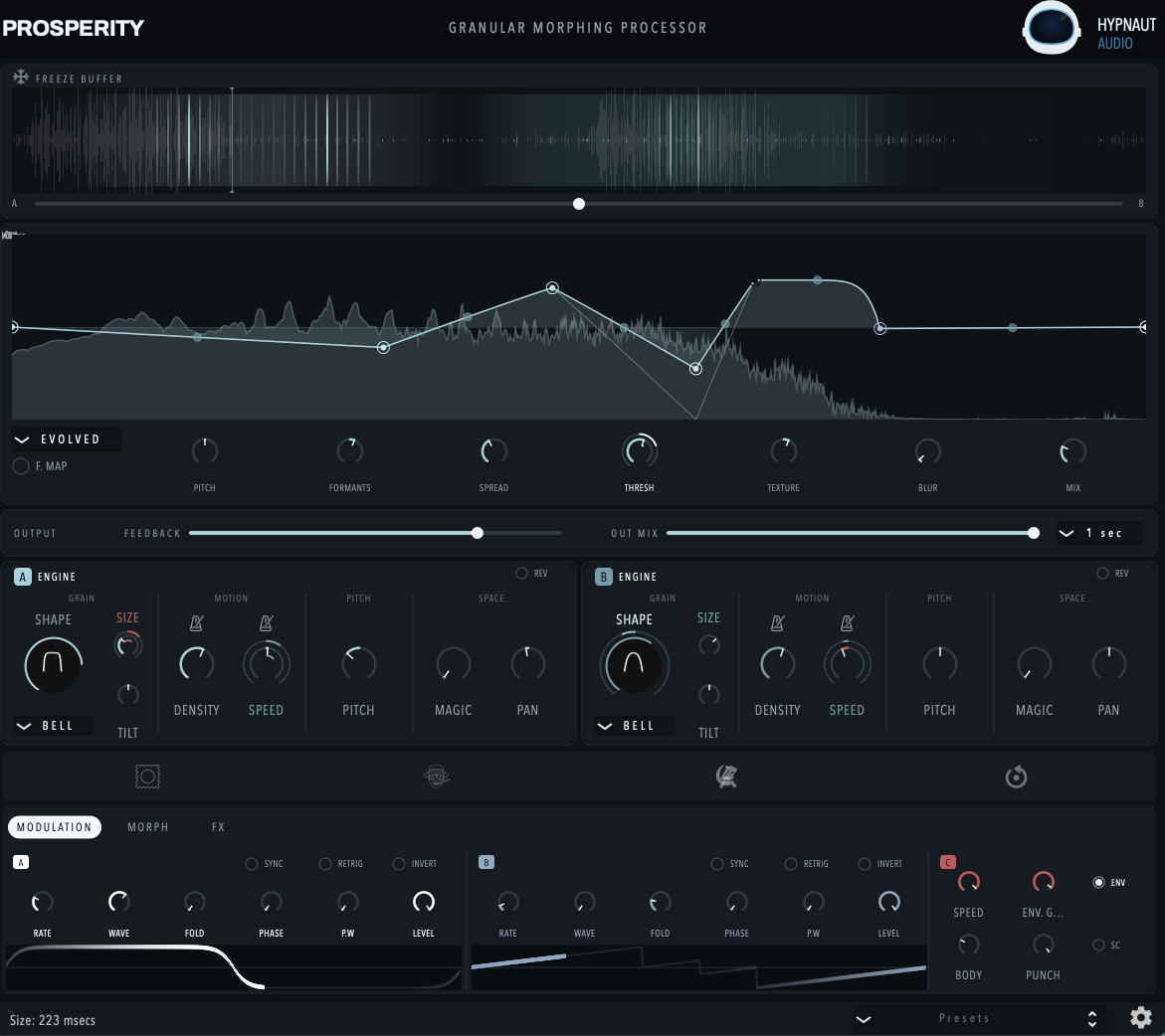 Prosperity full plugin interface